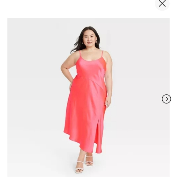 Pink Tigress Slinky Slip Dress - Picture 2 of 5